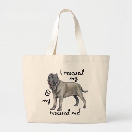 Rescue Mastino Large Tote Bag