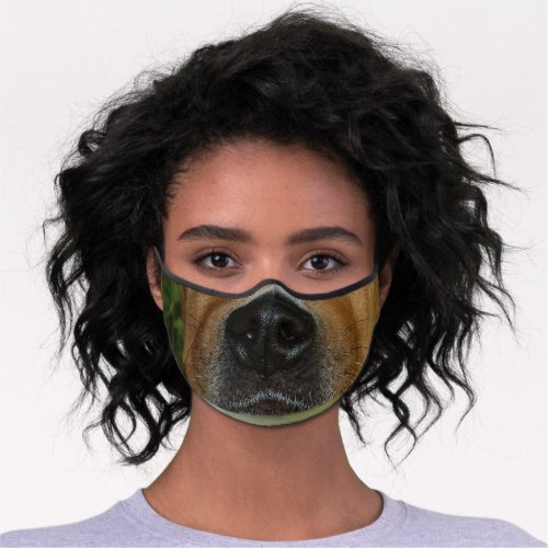 Rescue Mix Dog Nose Premium Face Mask