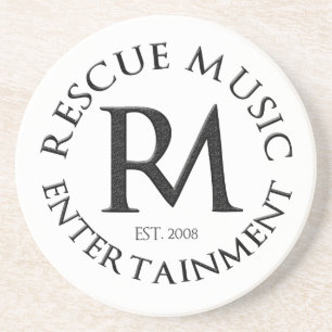 Rescue Music Entertainment Coaster