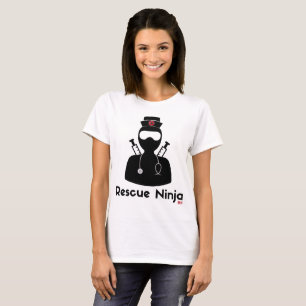 Rescue Ninja - Funny Registered Nurse T-Shirt