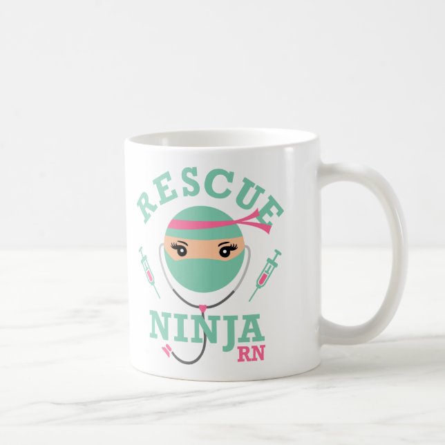 Rescue Ninja RN Coffee Mug (Right)
