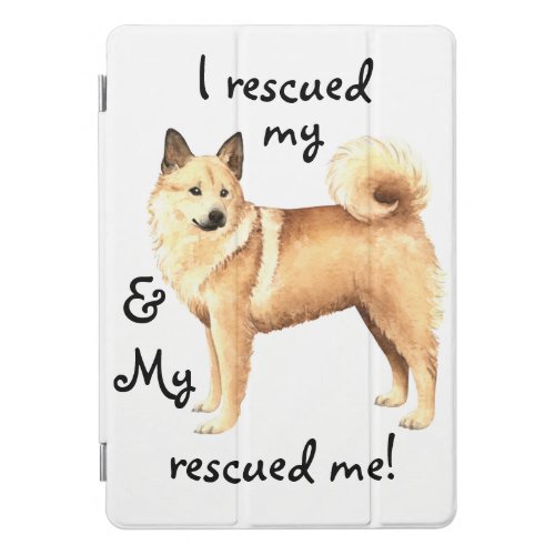 Rescue Norwegian Buhund iPad Pro Cover