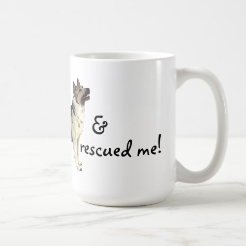 Rescue Norwegian Elkhound Coffee Mug