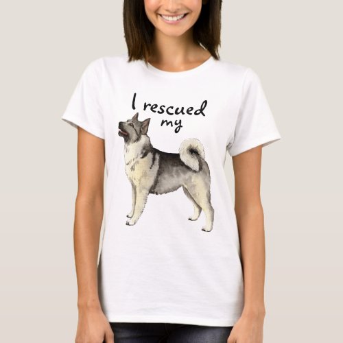 Rescue Norwegian Elkhound T_Shirt