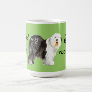 Rescue Old English Sheepdog Coffee Mug