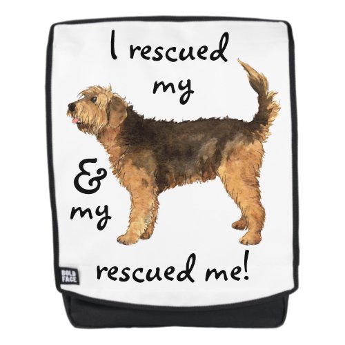 Rescue Otterhound Backpack