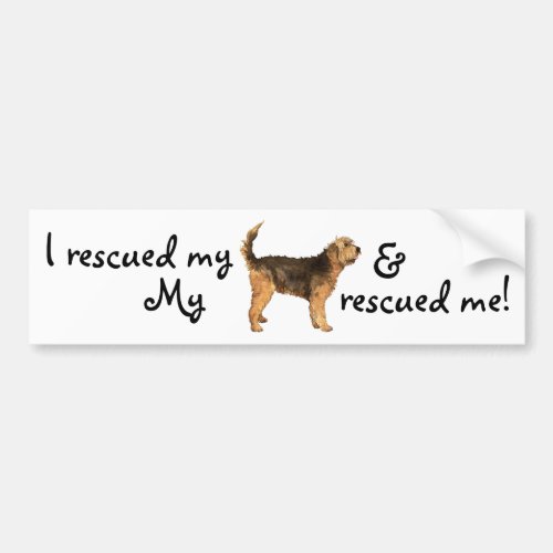 Rescue Otterhound Bumper Sticker