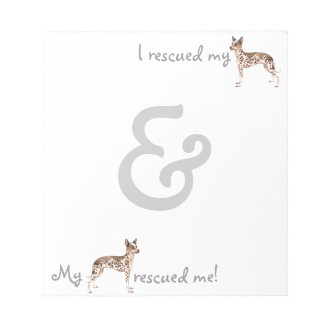 Rescue Peruvian Inca Orchid Notepad (Front)