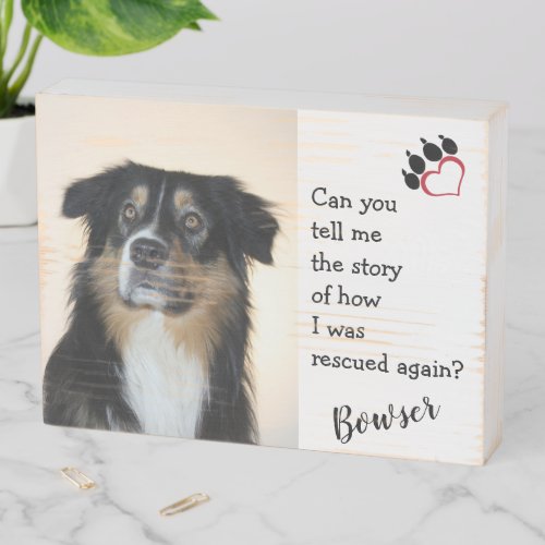 Rescue Pet Photo Box