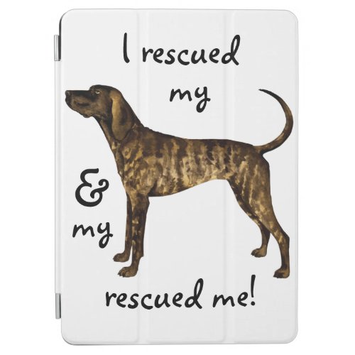 Rescue Plott Hound iPad Air Cover