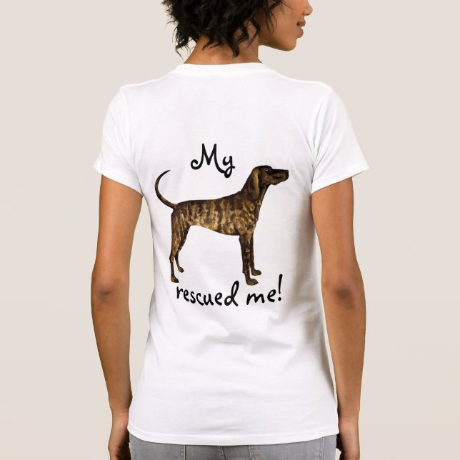 Rescue Plott Hound T-Shirt (Back)