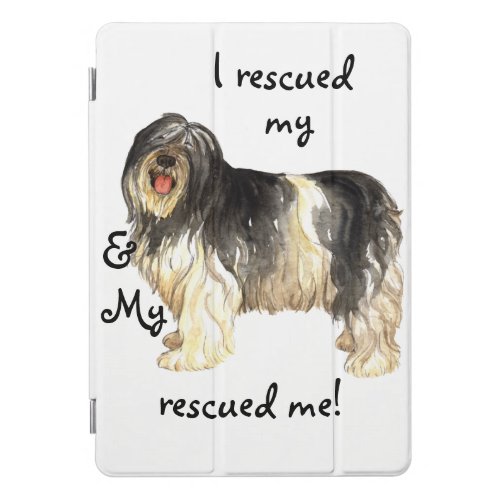 Rescue Polish Lowland Sheepdog iPad Pro Cover