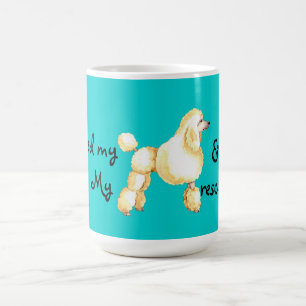 Rescue Poodle Coffee Mug