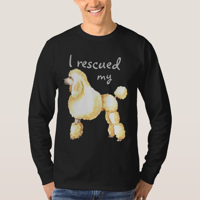 Rescue Poodle T-Shirt (Front)