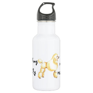 Rescue Poodle Water Bottle