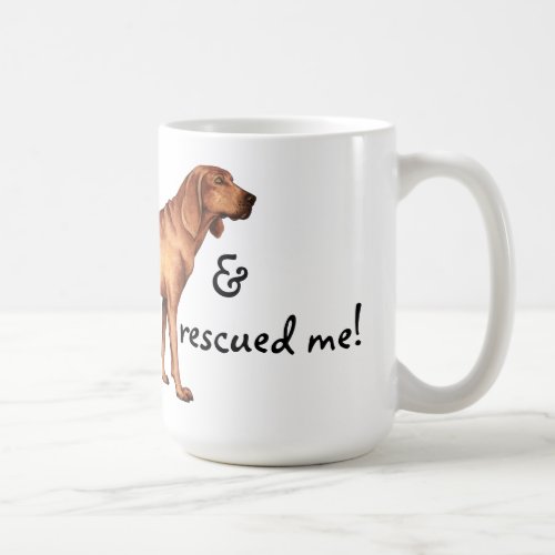 Rescue Redbone Coonhound Coffee Mug