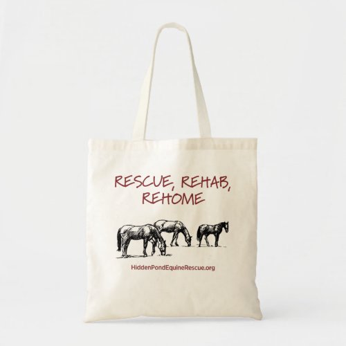 Rescue Rehab Rehome Budget Tote