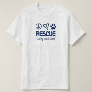 Rescue "Saving One At A Time" T-Shirt