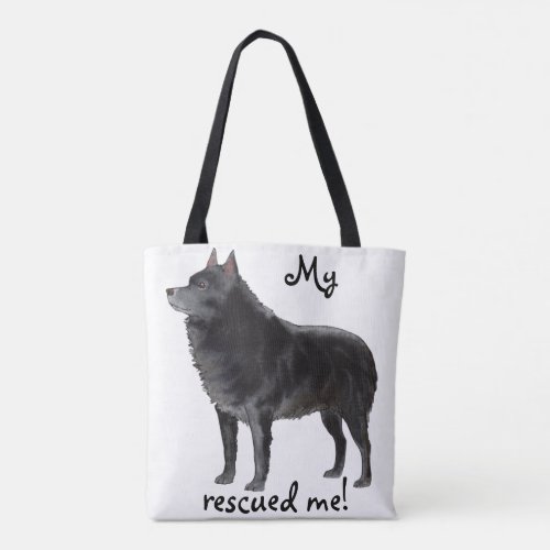 Rescue Schipperke Tote Bag