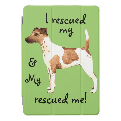 Rescue Smooth Fox Terrier iPad Pro Cover