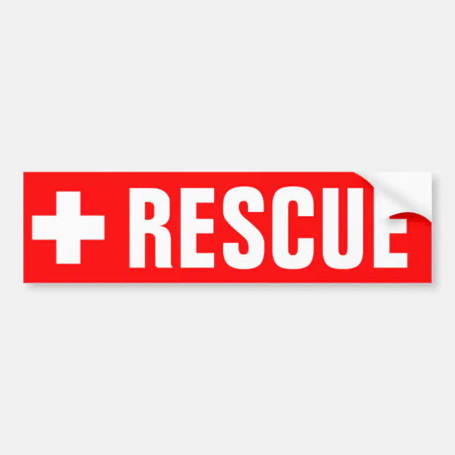 Mount Rescue Wall Sticker Rescue - Sticker | Zazzle