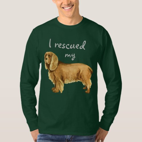 Rescue Sussex Spaniel T_Shirt