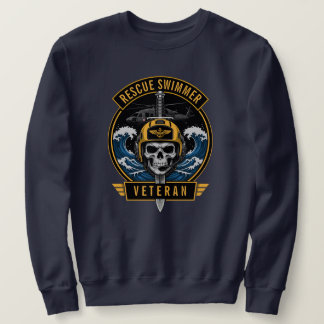 Rescue Swimmer Military Veteran Sweatshirt