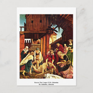 Rescue The Corpse Of St. Sebastian Postcard