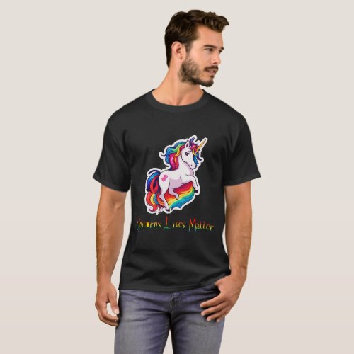 Rescue the Enchanted Unicorn T_Shirt