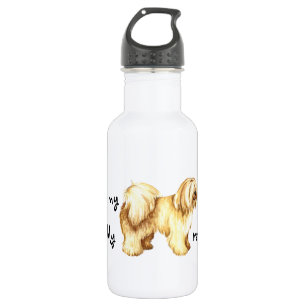 Rescue Tibetan Terrier Stainless Steel Water Bottle