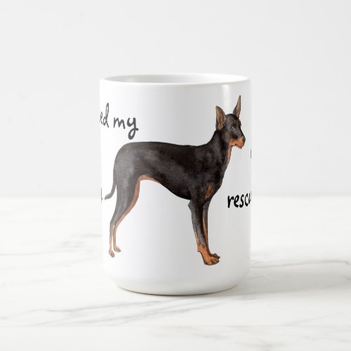 Rescue Toy Manchester Terrier Coffee Mug