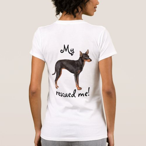 Rescue Toy Manchester Terrier T_Shirt