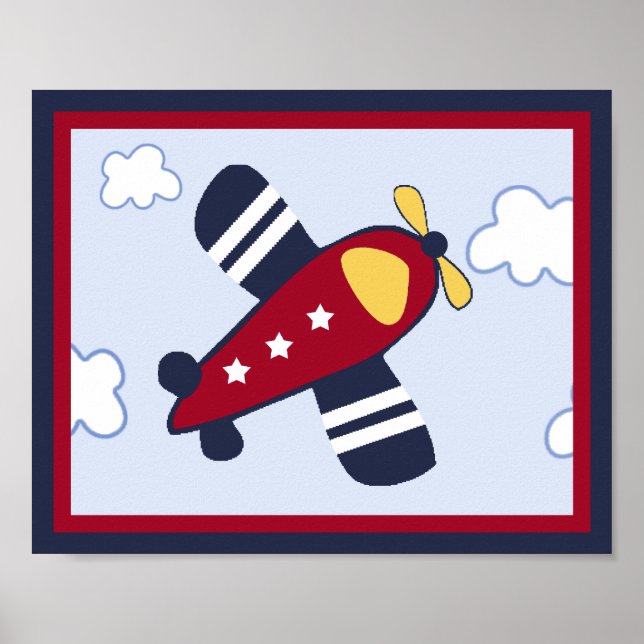 Rescue Vehicle #4 Airplane Poster/Print Poster (Front)