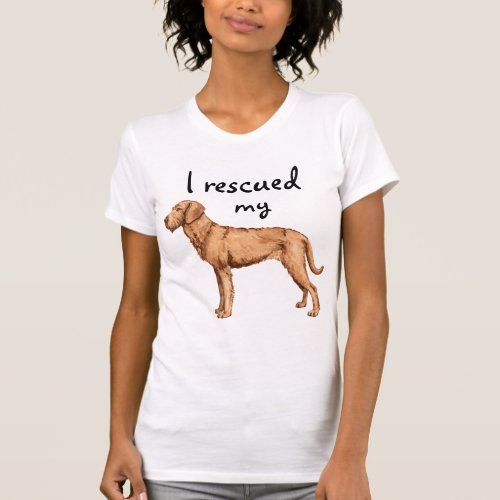 Rescue Wirehaired Vizsla T_Shirt