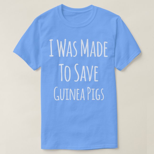 Rescued Animals Animal Rescue Guinea Pigs  T-Shirt (Design Front)
