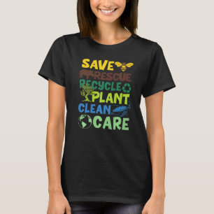 Rescued Animals Animal Rescue Save Bees  1 T-Shirt