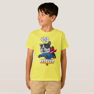 Rescued is my favorite breed   Kids T-Shirt