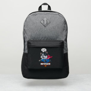 Rescued is my favorite breed    port authority® backpack