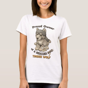 Rescued Timber Wolf T-Shirt