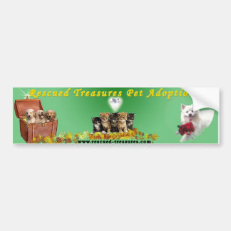 Rescued Treasures Bumper sticker