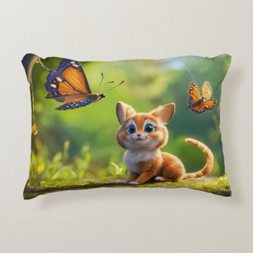 Rescuing Grace The Butterflys Tale Accent Pillow