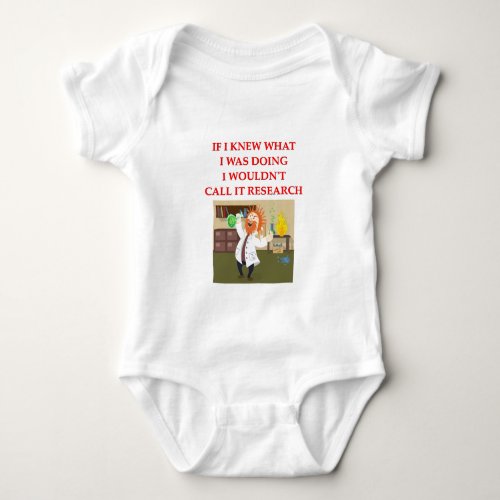 research baby bodysuit