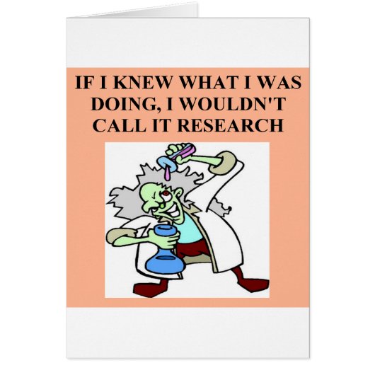 research  joke cards (Front)