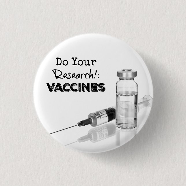 Research vaccines button (Front)