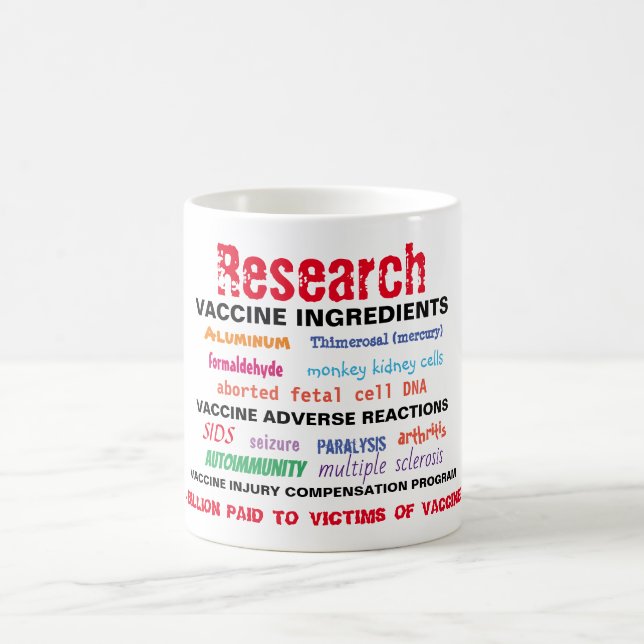 Research Vaccines Coffee Mug (Center)