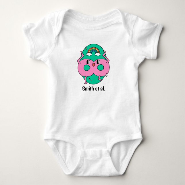 Researcher's baby et al T-Shirt Bodysuit (Front)