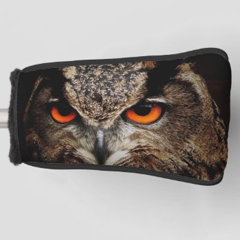Researchers Looking Owl Golf Head Cover by MehrFarbeImLeben at Zazzle