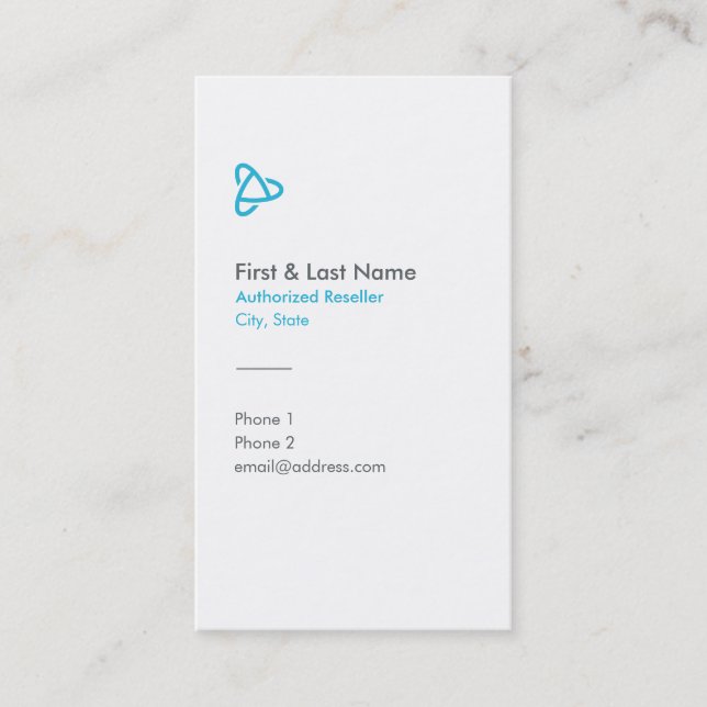 Reseller Business Cards (Front)