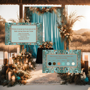 Reservation Information and Color Code Enclosure Card