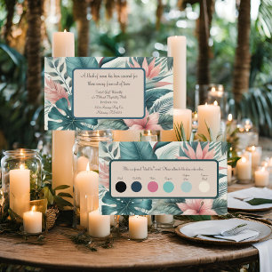 Reservation Information and Color Code Enclosure Card